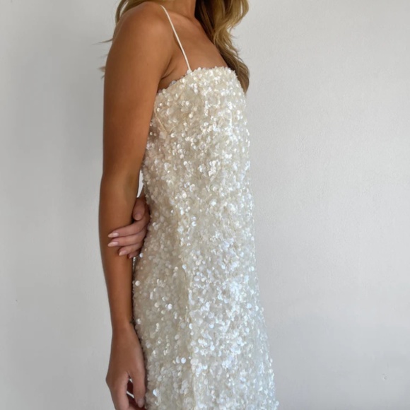 Arley Marsha Maxi Dress In Cream - Picture 5 of 11